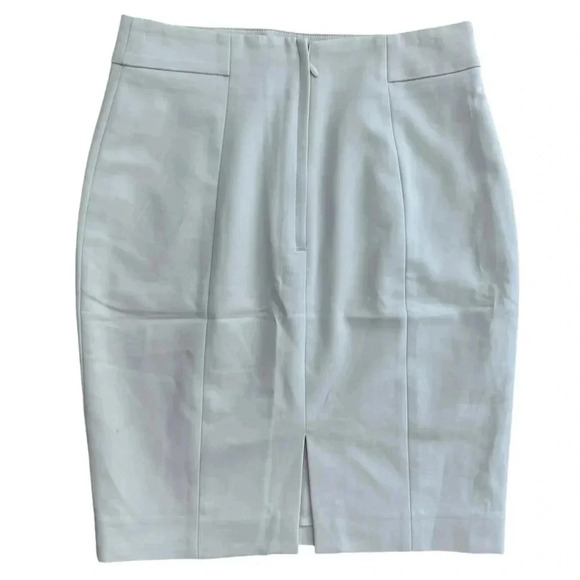 H&M Beige Pencil Skirt buissness casual work attire size 6 or small - Picture 2 of 7